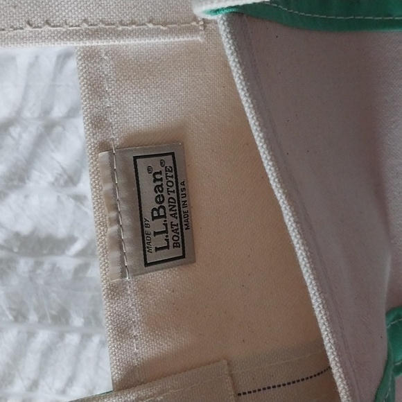 LL Bean canvas tote - Picture 2 of 4